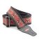 RightOn! Straps Woodstock II red Guitar Strap