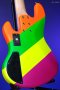 Sandberg California TT5 Chrome Hardware , Neon Patchwork