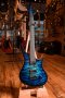 Skervesen 4AP Soul 6 Trans Aquamarine Black Burst