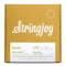 Stringjoy Brights | Super Light Gauge (11-52) 80/20 Bronze Acoustic Guitar Strings