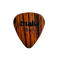 Thalia 351 Shape - Heavy 1.0mm Santos Rosewood Picks - 6pc Pack