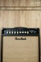 Two Rock TS1 40 watt combo, black anodize, black carbon fiber, cane cloth, buckskin piping,cream chicken head knobs-230V