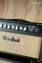 Two Rock Bloomfield 100 watt head, black anodize, carbon fiber, cane cloth, bucksking piping,cream chicken head knobs - 230V