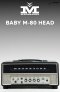 Magnatone Baby M-80 12-watt Tube Amplifier Head