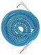 Pig Hog "Half Coil" Instrument Cable, 30 ft, Daphne Blue