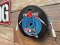 Pig Hog "Half Coil" Instrument Cable, 30 ft, Daphne Blue