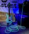 Pig Hog Glow In The Dark Instrument Cable - Right Angle 10ft