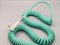 Pig Hog "Half Coil" Instrument Cable, 30 ft, Seafoam Green