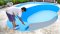 Complete swimming pool paint set for swimming pools 70 square meters 50 Q (4x8x1.5m) Epoxy primer, Unithane W-4000 with thinner Swimming pool Paint Set (3 coats) 3 year warranty