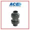 ACE SPRING CHECK VALVE DN25(1") ACE D/UNION BALL TYPE half ball EPDM O-ring With Spring