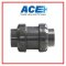 ACE SPRING CHECK VALVE DN50(2") D/UNION BALL TYPE half ball EPDM O-ring With Spring