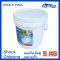 คลอรีนเม็ดฟู่ ช็อคคลอรีน Sodium Dichloroisocyanurate (SDIC) ช็อคคลอรีน /Shock Chlorine  ขนาด 5 KG.