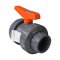 Standard ball valve 1-1/2" EPDM-HDPE Grae B