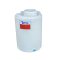 PE Tank 50 liter PE tank, 3.5 mm thick White TEMA with scale to indicate the amount of chemicals with 1/2 "drain