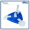 CE321 Deluxe Triangule Vacuum Head Brushwith Standard Handle-PP Bristles Size 310 x 310 x 90 mm Emaux