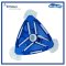 CE321 Deluxe Triangule Vacuum Head Brushwith Standard Handle-PP Bristles Size 310 x 310 x 90 mm Emaux