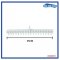 GWW Series “POOLSPA” GWW Series  Wave Killer Gratings Plastic ABS Grade A With UV Stabilizedd  length 25 cm. color White,/1 meter