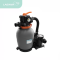 RDG300 12" plastic filter (with  base) + 0.33 HP pump with strainer + 6-way MPV with sand 20 kg.