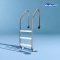 “EMAUX” Stainless Steel 304 Ladders c/w 3 Plastic Steps