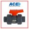 ACE TRUE UNION BALL VALVE 3/4" ABS Handle ABS Ball & Stem PVC Body EPDM Oring