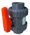 PLASTIC VALVES 65(2.1/2")   VD02 PVC TRUE UNION BALL VALVE (BRAND: ACE) Grade B