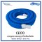 CE170 Blow Molded Vacuum Hose withStandard Cuff Dia 1 1/2", Length 9 m. Emaux