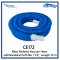 CE172 Blow Molded Vacuum Hose withStandard Cuff Dia 1 1/2", Length 13 m. Emaux