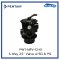 Multiport Valve 6 Way 2.5" Valve (Blk) w/ union,SG & PG