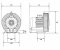 ปั๊มลม 3.0 HP/3 Phase/ Vacuum IN H2O -85 Compressor IN H2O 70