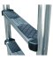ladder 3 steps Standdard Model with Luxe model steps AISI-316