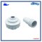 Complete return inlet for use with vinyl or fiberglass swimming pools
