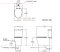 C16817 สุขภัณฑ์ แบบสองชิ้น 3/4.5 ลิตร รุ่น 3X3-E1