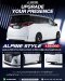 ชุดแต่ง ALPINE STYLE HALF SERIES ชุดแต่งอัลไพน์ ชุดแต่งอัลพาร์ด  alpine style alphard 40