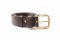 Homme's Vintage belt-Dark brown