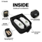 Tpartner Travel Shoe Bag กระเป๋าใส่รองเท้าเดินทาง 5 ช่อง กันละอองน้ำ 2 ขนาด รองรับรองเท้าสูงสุดไซส์ 44