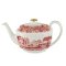 Spode Cranberry Italian 250th Anniversary Large Teapot