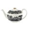 Spode Black Italian 250th Anniversary Large Teapot