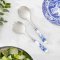 Spode Blue Italian Pair of Salad Servers