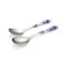 Spode Blue Italian Pair of Salad Servers