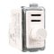 สวิตช์หมุนหรี่ไฟ 300W MAGIC Bticino
