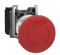 สวิตช์หัวเห็ด กดล็อค  40มม สีแดง 1NC SCHNEIDER