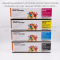 ตลับหมึกโทนเนอร์เทียบเท่า HP CE310A CE311A CE312A CE313A สำหรับเครื่อง HP Color LaserJet CP1025 / M175 / M275