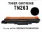 ตลับหมึก Brother TN263 BK,M,C,Y เทียบเท่า สำหรับ Brother MFC-3750CDW /3551CDW/L3735CDN/3770CDW