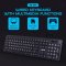 KEYBOARD OKER KB-699 USB BLACK  Key Switch Silicone key switches จำนวน Keys 104 Keys EN / TH