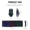 OKER (2IN1) USB KM-9120  BLACK Keyboard Mouse Gaming Multimedia keyboard shortcuts