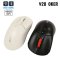 เมาส์ไร้สาย OKER รุ่น V28  ฟังก์ชันการทำงานแบบ Dual-Mode ที่รองรับการเชื่อมต่อทั้ง Bluetooth 5.1 และ Wireless 2.4G  Silent Click ทำให้คลิกเงียบ