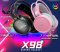 NUBWO X98 7.1 Surround Sound Gaming Headphone หูฟังเกมมิ่ง USB ไฟ RGB ลำโพงขนาดใหญ่ 50mm