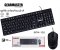 GEARMASTER  Keyboard + mouse USB Set ชุดคีบอร์ดเมาส์ GMK-102 คีย์บอร์ด แบบมีสาย USB