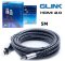 GLINK Cable HDMI 4K V.2.0 M/M (5M) GLINK GL201 สายถัก 4K Ultra HD Resolution