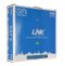 LINK CAT6 UTP Cable 100m/Box LINK (US-9106A-1) สายสีฟ้า สายแลน ความยาว 100 เมตร